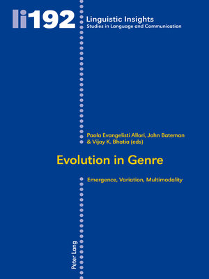 cover image of Evolution in Genre